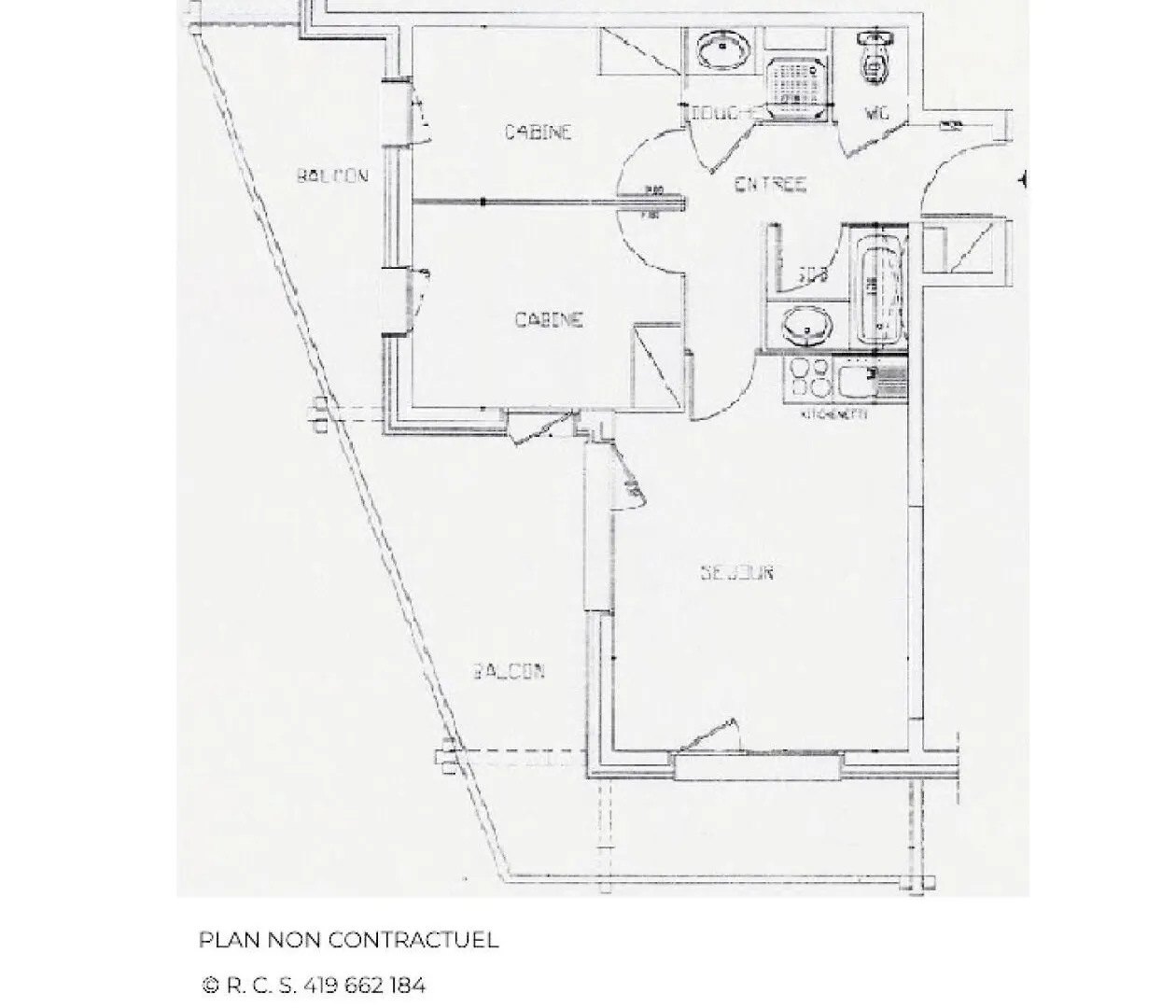 Residence Valmont - Appartement Avec 2 Chambres Et Vue Sur La Montagne Mae-4154 Saint-Martin-de-Belleville 0*,  Frankrijk